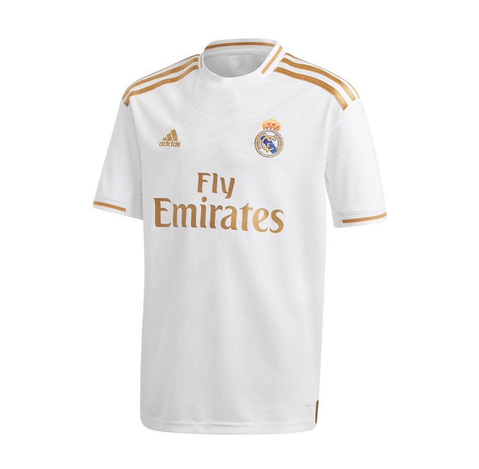 Camisa Real Madrid Home Adidas 2019-20 Infantil