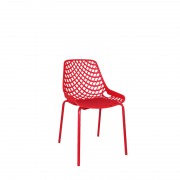 Cadeira base Fixa Beau Design plástica PP