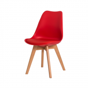 Cadeira Leda Saarinen Design Vermelha