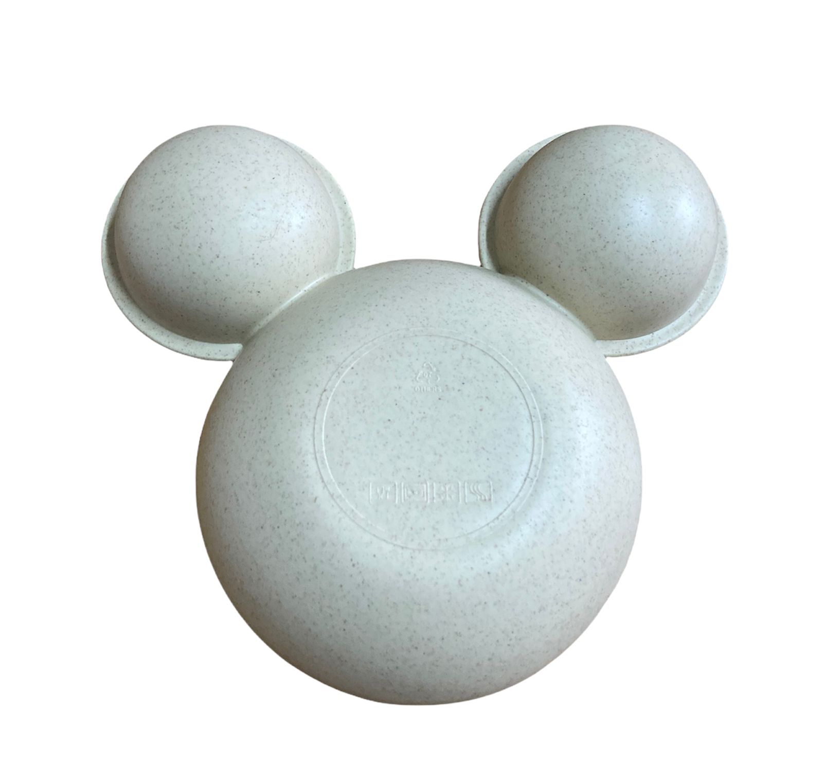 Prato Mickey-Minnie Creme - 3 peças