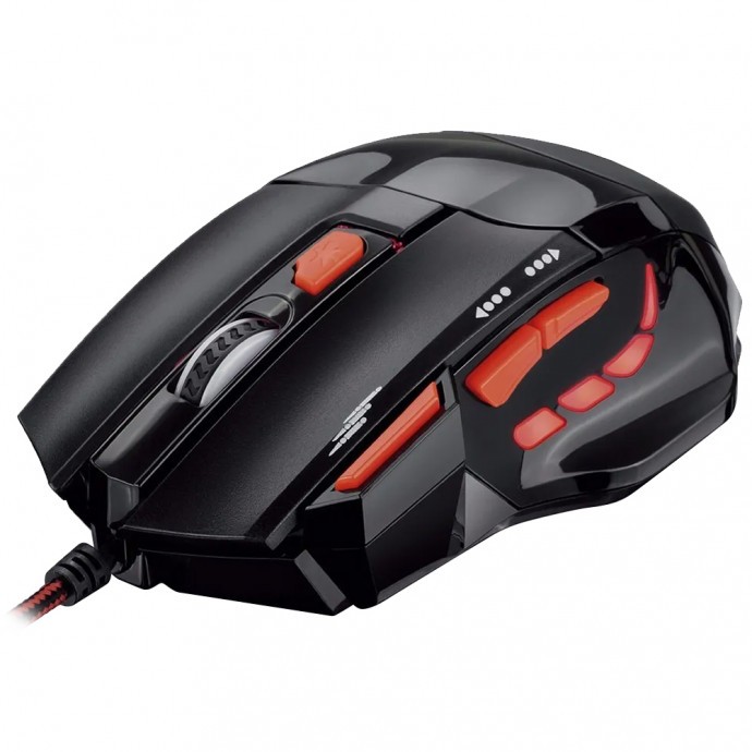 Mouse Gamer Multilaser Fire Button 2400 DPI MO236