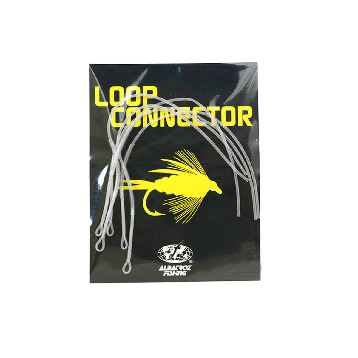 Conector Para Linha De Fly Albatroz Loop Conector - 20lb