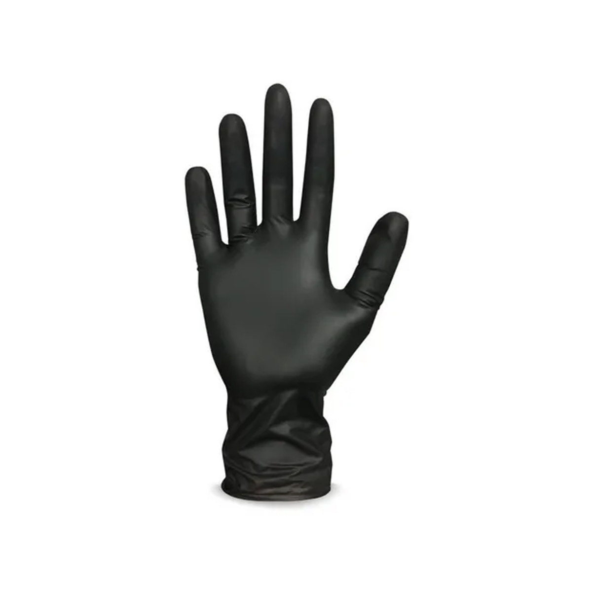 Luva Super Glove Black Skin, Nitrílica Preta, Super Safety, Ca 38645