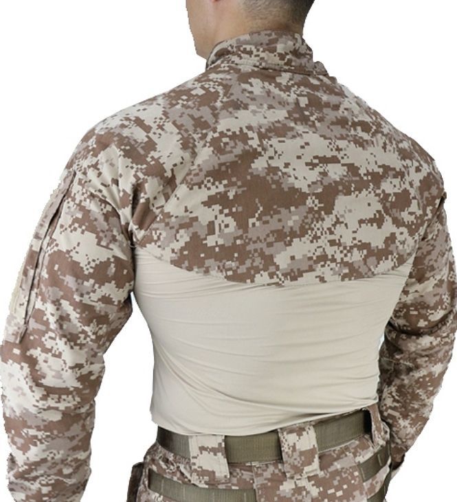 Combat Shirt Tática Militar Hrt Algodão Digital Desert TACTICAL DACS
