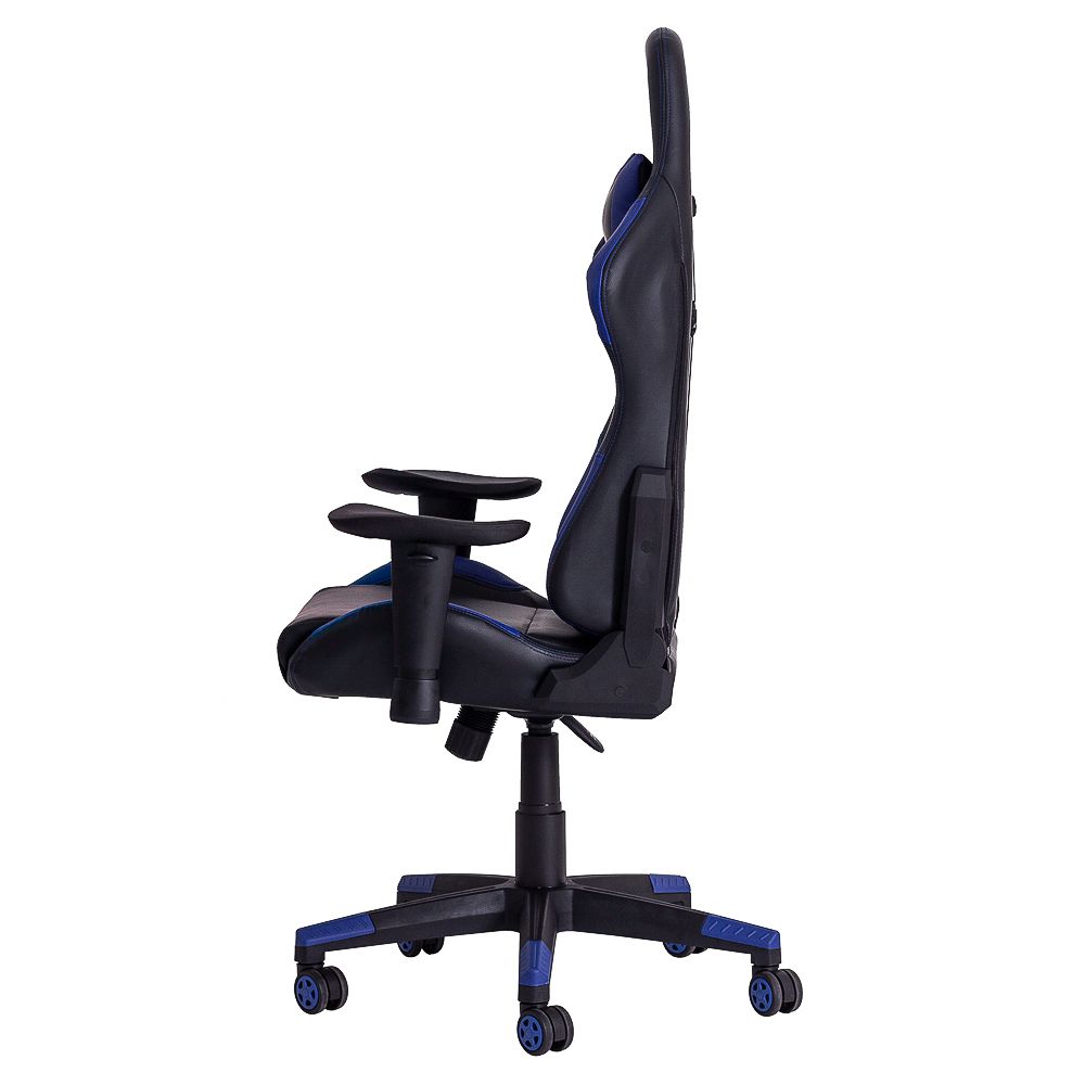 Cadeira Gamer Gear PU Preta e Azul