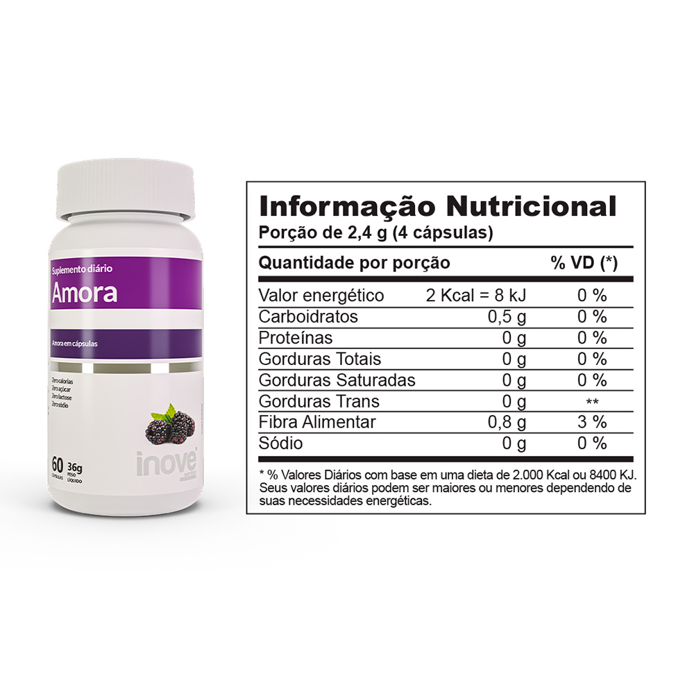 Kit Amora Miura Menopausa - 5 potes c/ 60 cápsulas cada - Ganhe 1 Porta Cápsulas Semanal Inove Nutrition®