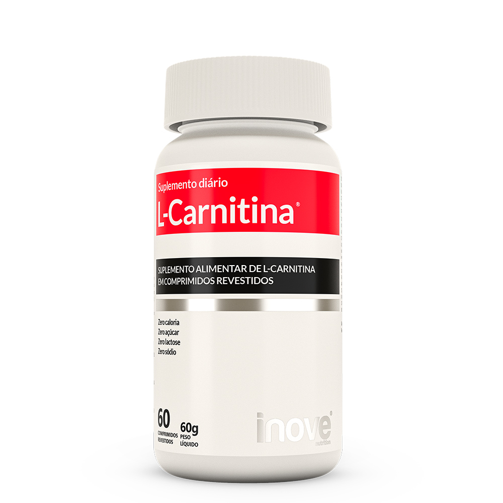 L-Carnitina L-Tartarato Termogênico - 60 comprimidos - Inove Nutrition®