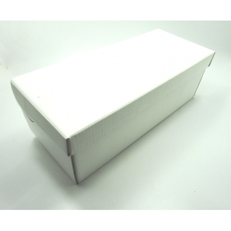 100 caixas adulto - 28 X 12 cm - Branco