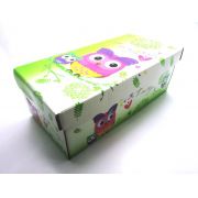 100 caixas infantil - 24 X 12 cm - Coruja