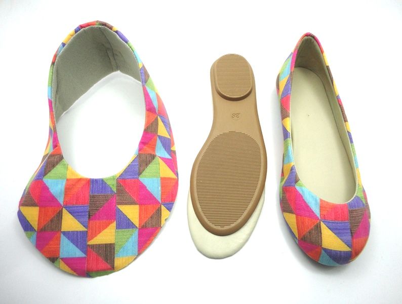 Kit para fabricação de sapatilhas infantis - Ref. 02