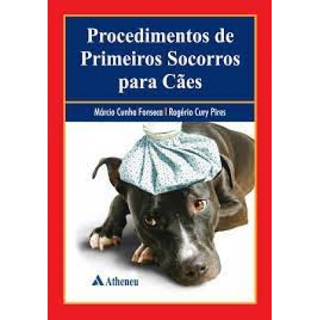 Livro - Procedimentos de primeiros socorros para cães
