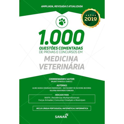 1.000 Questões para Concursos em Medicina Veterinária