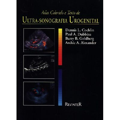 Atlas colorido e texto de ultrassonografia urogenital