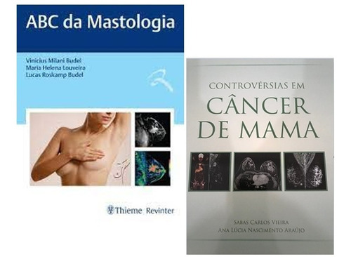 Livro Abc Da Mastologia + Controversias Em Cancer De Mama