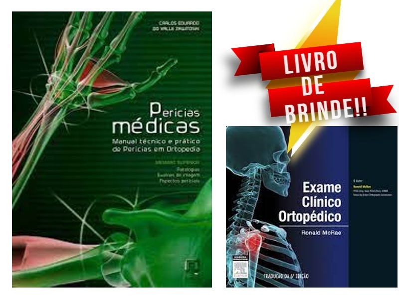 LIVRO PERICIAS MEDICAS + BRINDE EXAME CLINICO ORTOPEDICO