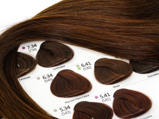 Mega Hair Fita Adesiva Cabelo Humano Classic Conhaque - 20pç 50g - Escolha o Tamanho - (ENCOMENDA) Frete Grátis