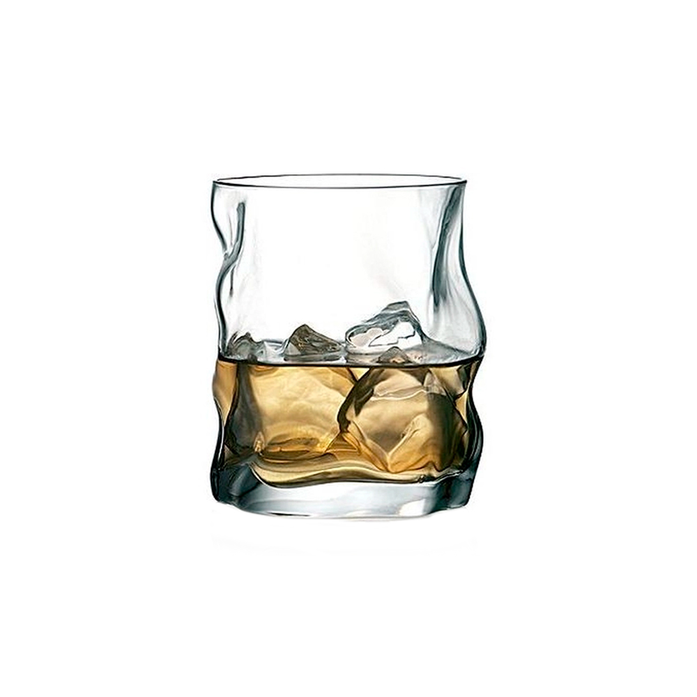 Jogo 12 Copos Baixos De Whisky Em Vidro Sorgente 420ml