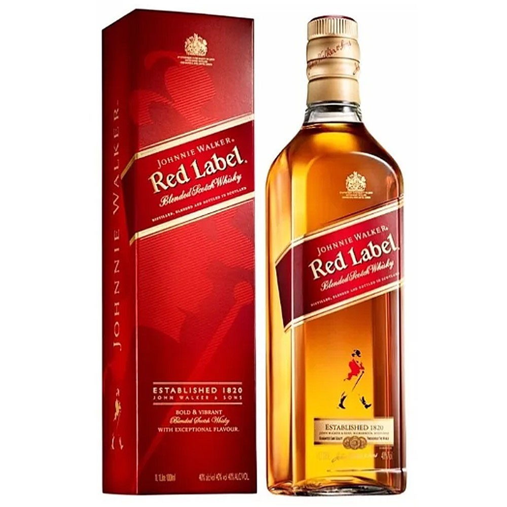 Whisky Johnnie Walker Red Label 1Litro