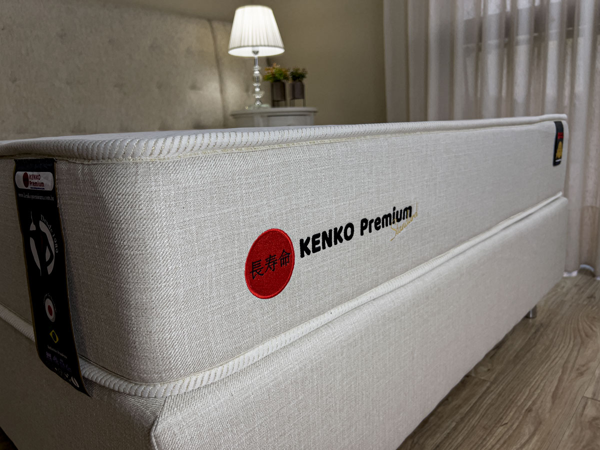Colchão Magnético Casal Kenko Premium Standard 1,38x1,88x23cm - Kenko Premium Colchões