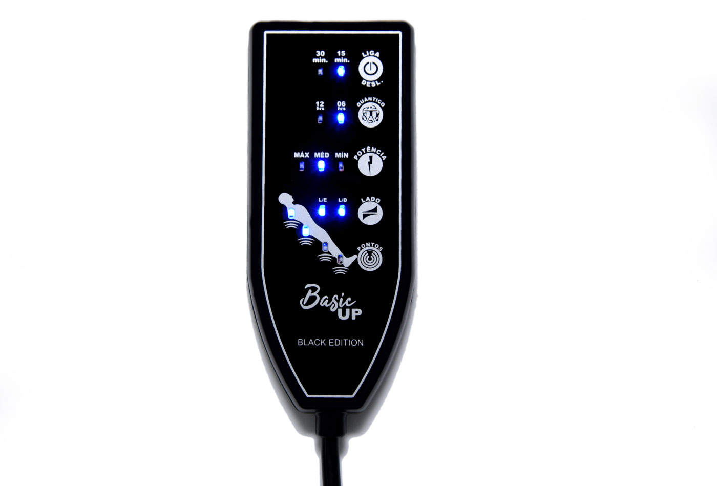 Colchão Magnético Queen Size Kenko Premium Basic C/ Massagem Eletrônica Energia Bioquãntica 1,58x1,98x21cm  - Kenko Premium Colchões