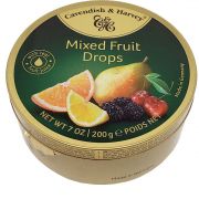 Balas Mixed Fruit Drops Cavendish &amp; Harvey - 200g -