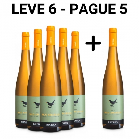 LEVE 6 - PAGUE 5 | Vinho Branco Bico Amarelo Esporão - 750ml -