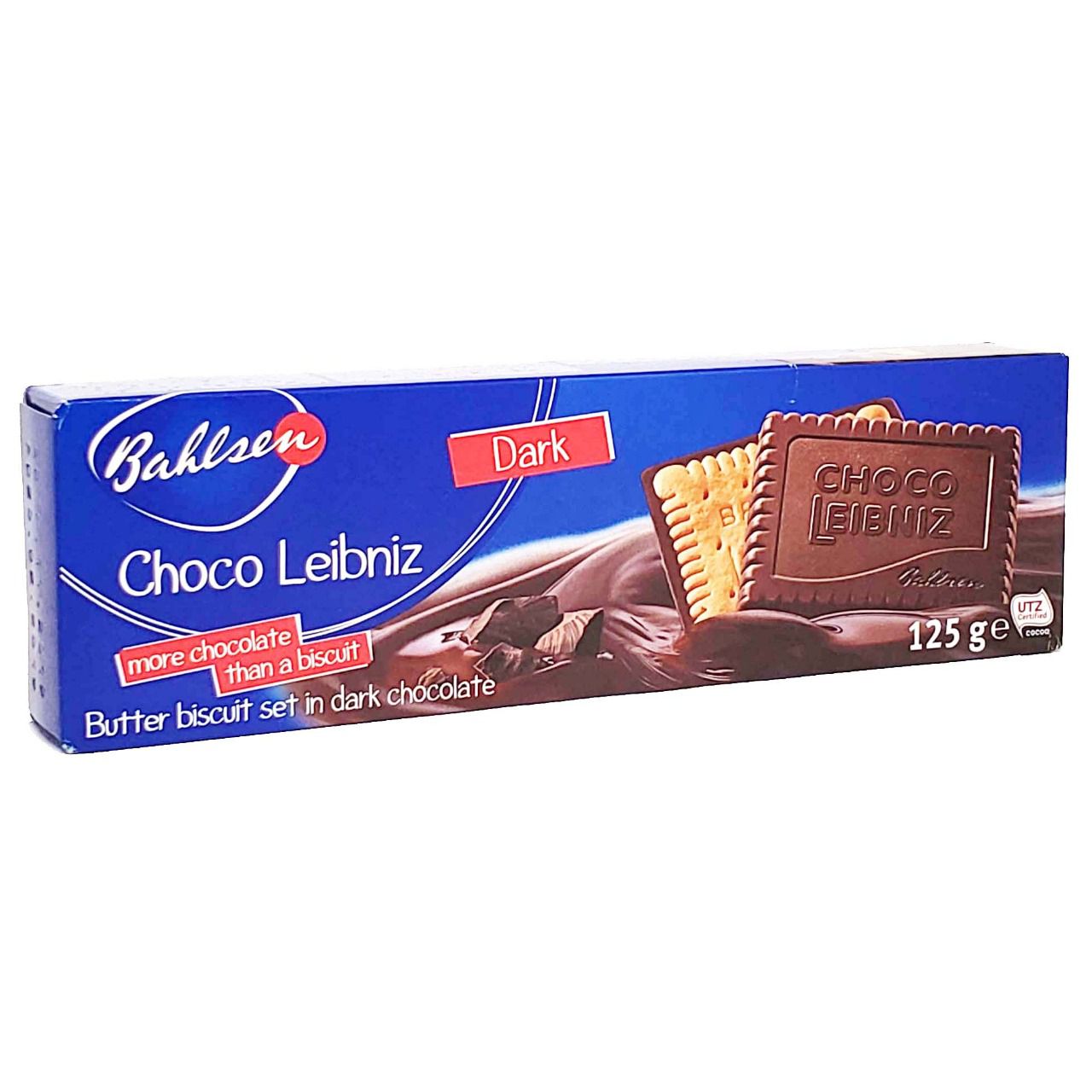 Biscoito Bahlsen Choco Leibniz Dark - 125g -