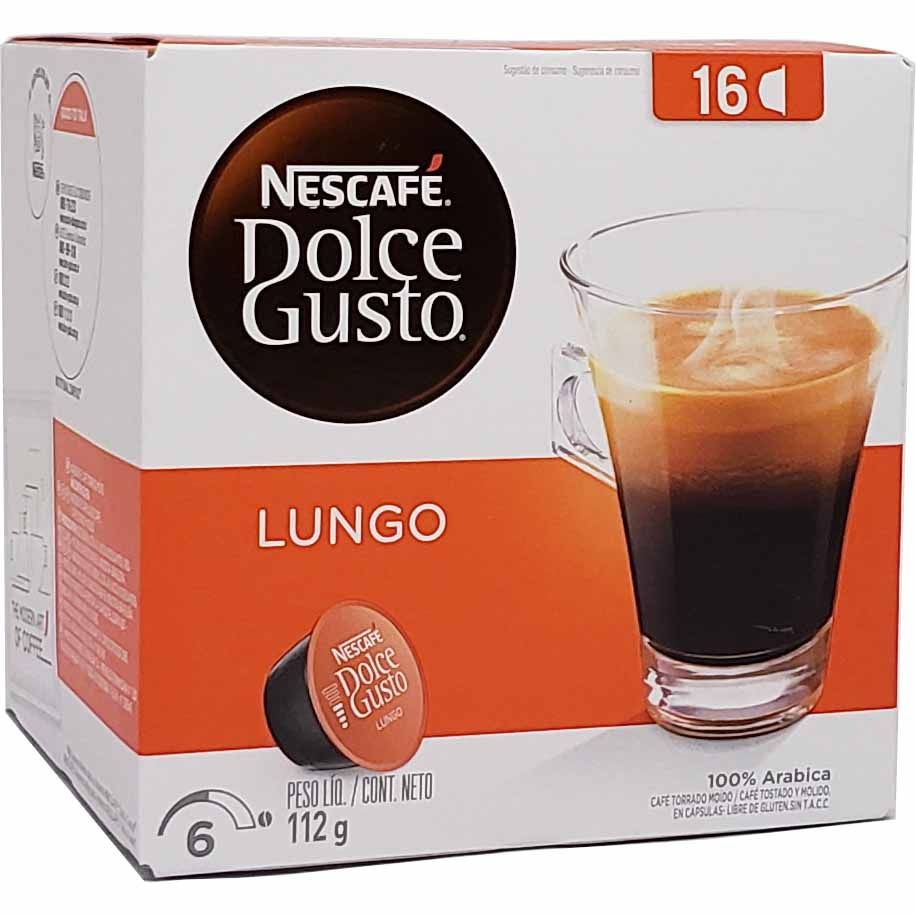 Café em Cápsula Dolce Gusto Lungo Nescafé - 112g -