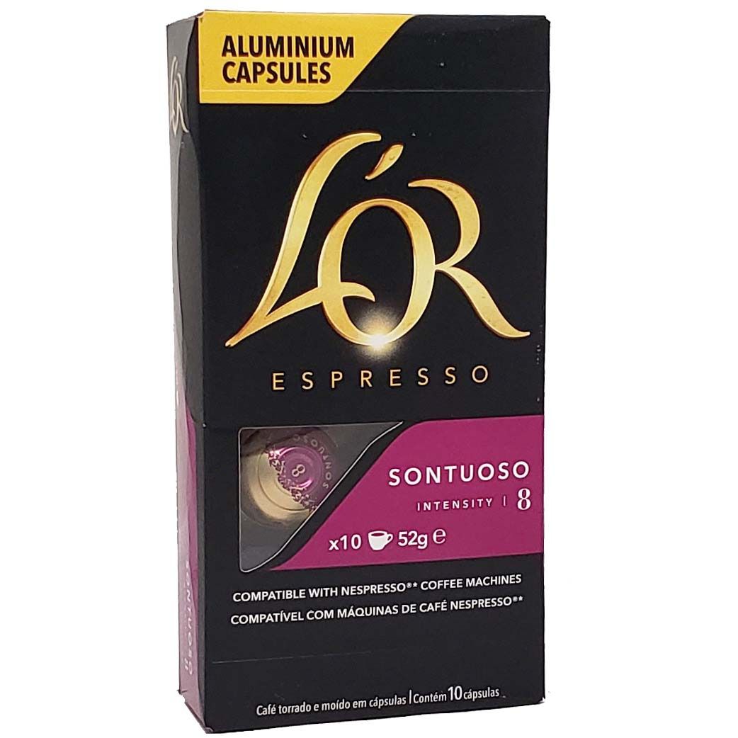 Café em Capsulas Sontuoso 8 L'OR Espresso - 10 x 52g -