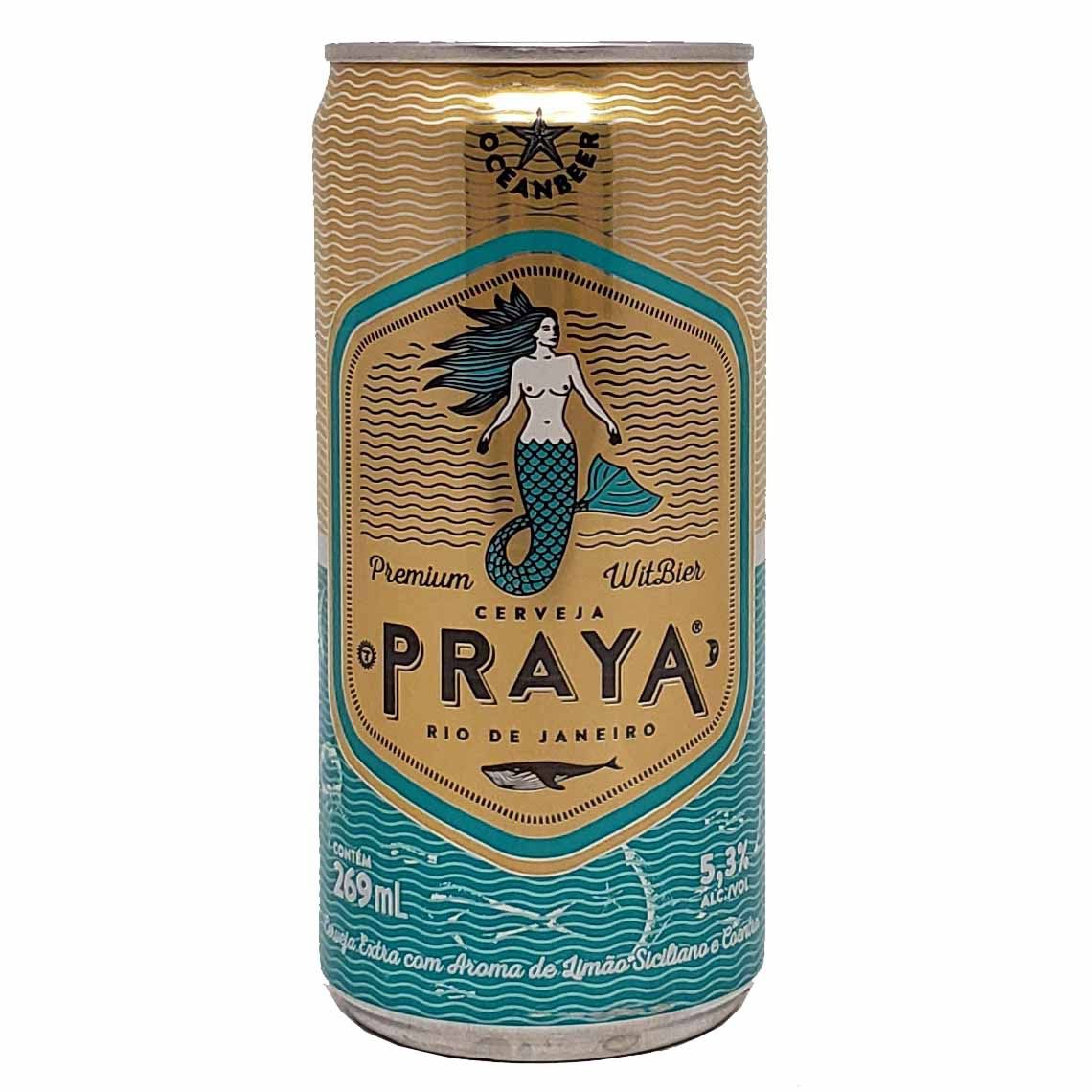 Cerveja Praya Premium Witbier Rio de Janeiro - 269ml -
