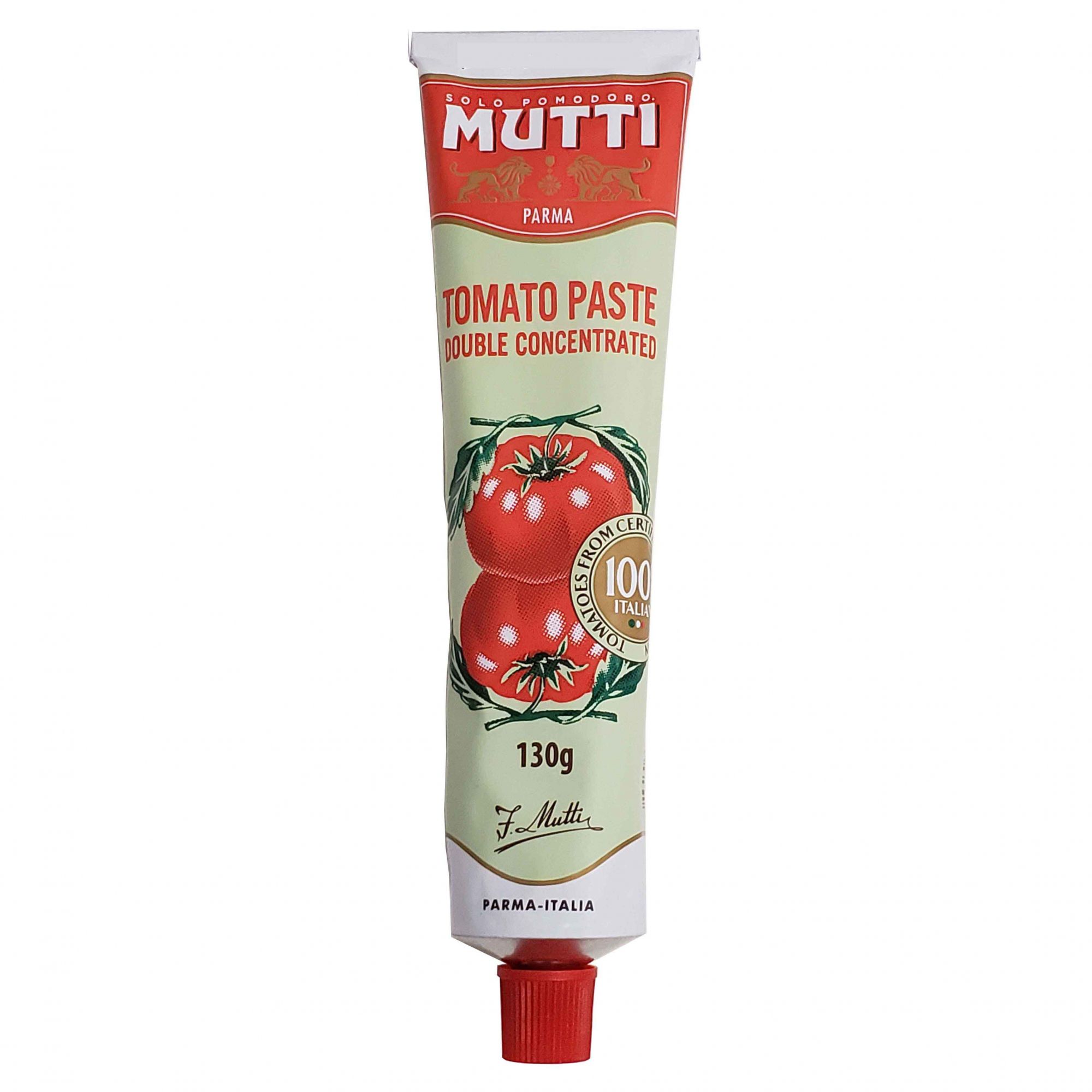 Concentrado de Tomate Mutti Bisnaga - 130g -