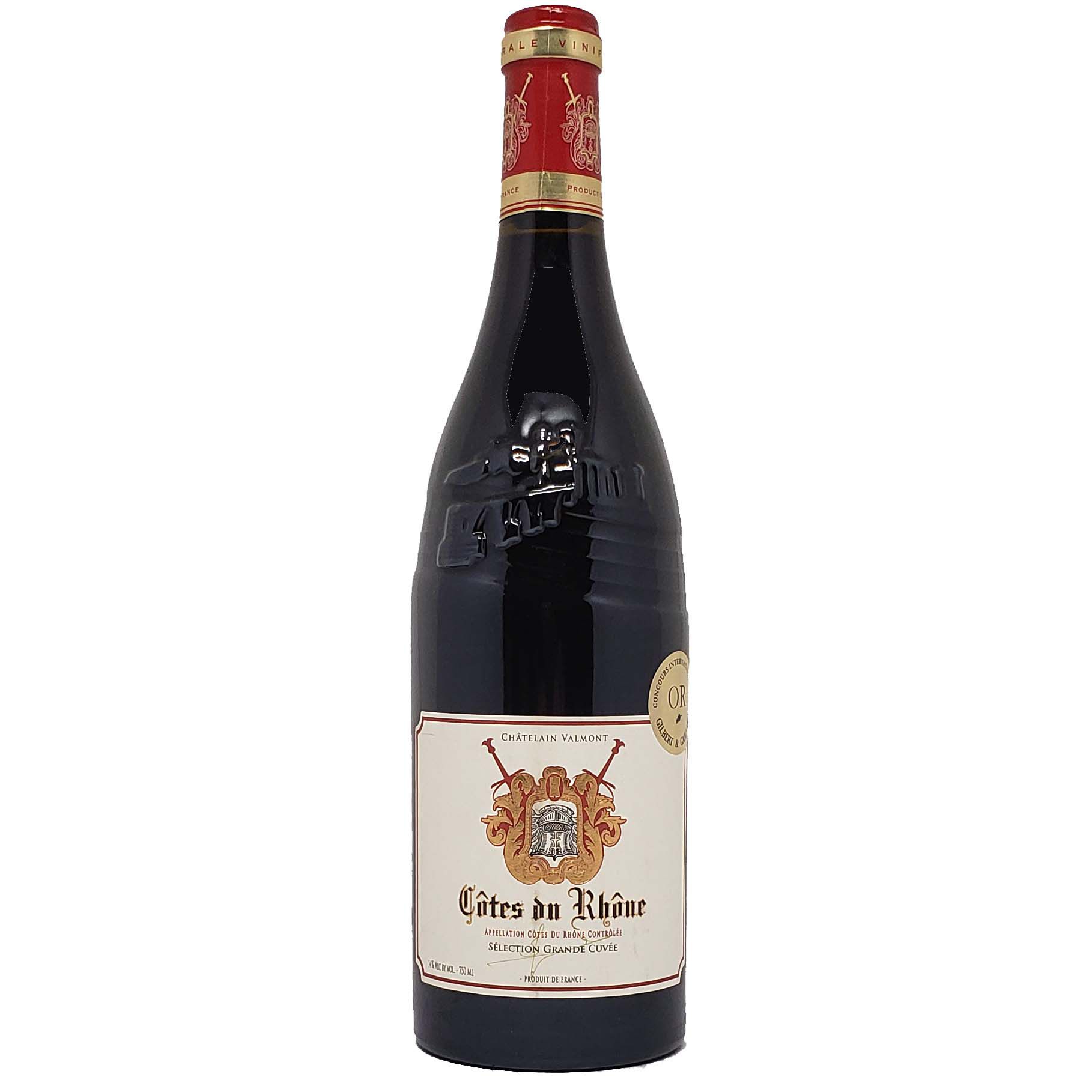 Vinho Tinto Côtes-du-Rhône Châtelain Valmont - 750ml -