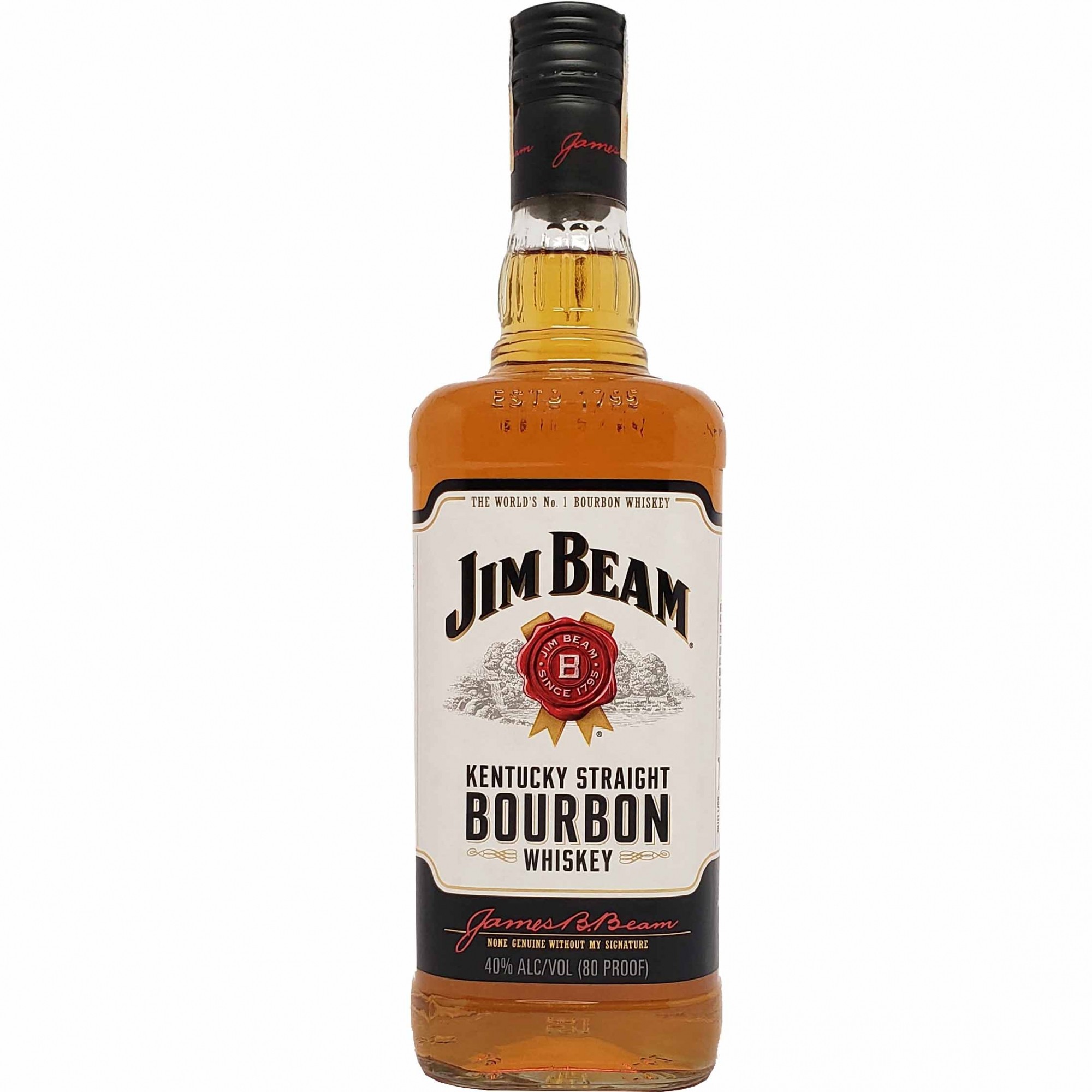 Whisky Jim Beam Kentucky Straight Bourbon - 1L -