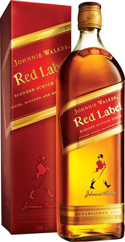 Whisky Johnnie Walker Red Label - 1L -