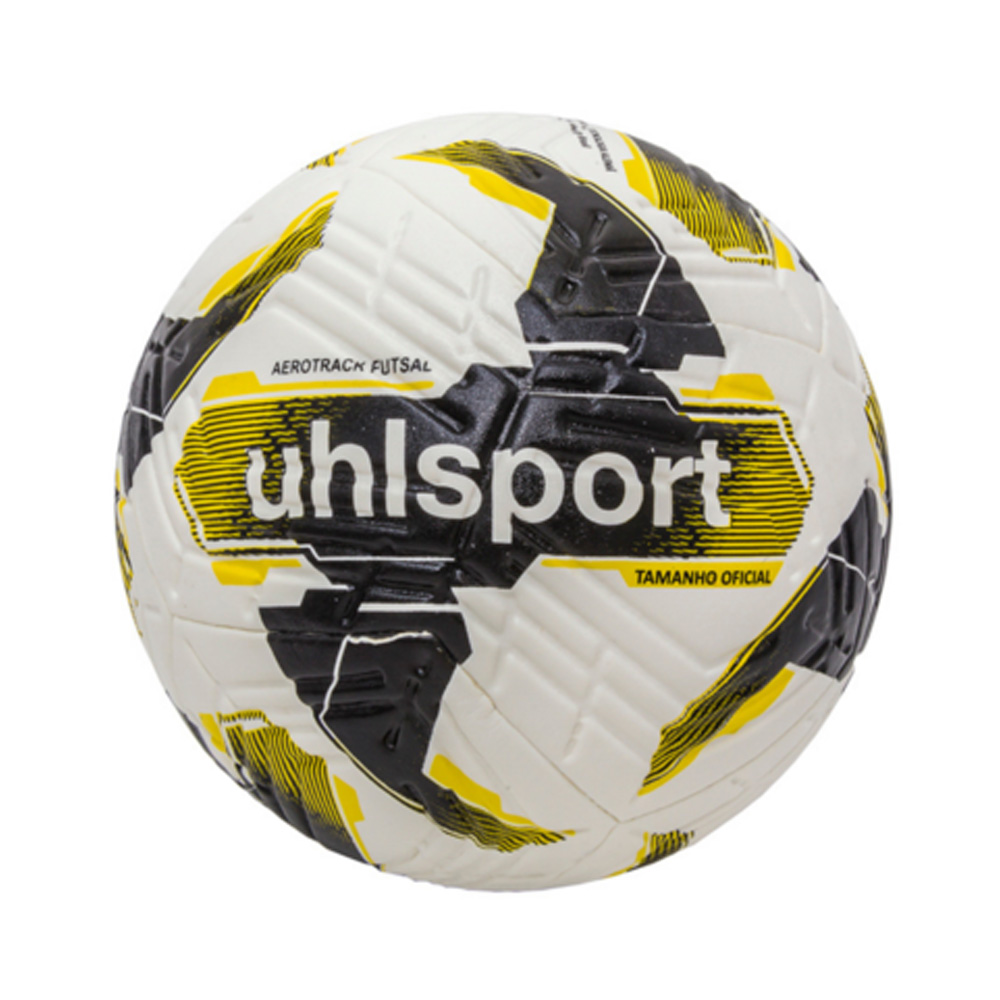 Bola de Futsal Uhlsport Aerotrack Branco e Amarelo