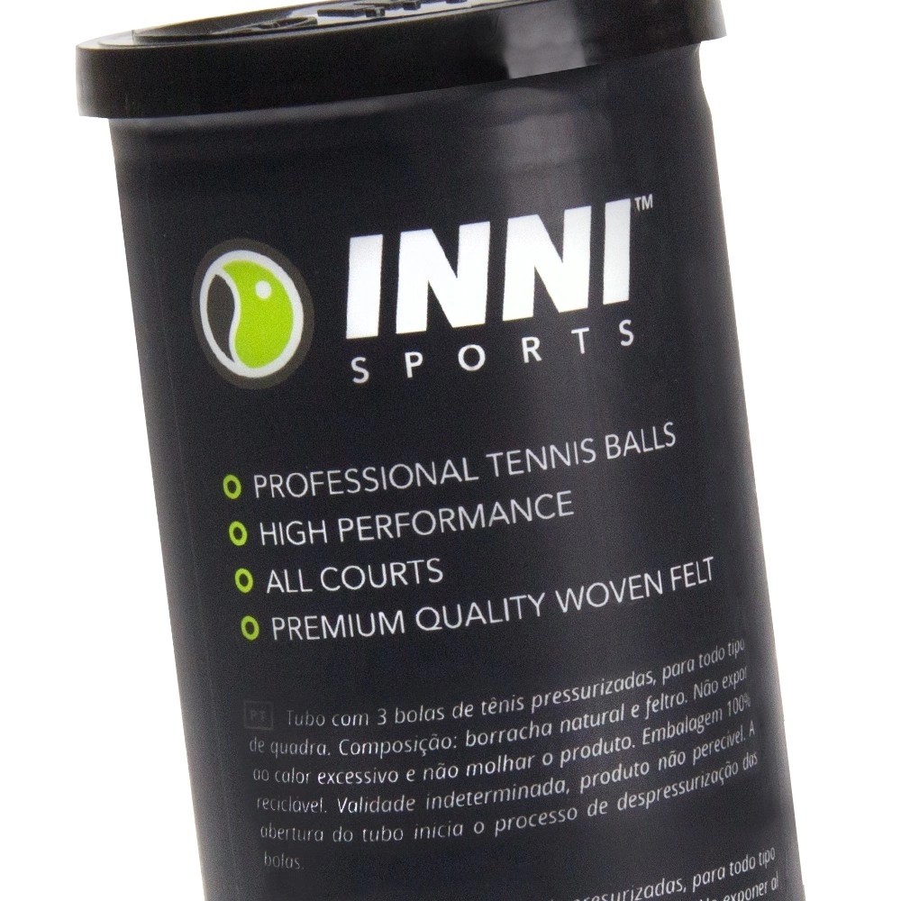 Bola de Tênis Inni Tournament Caixa Com 24 Tubos