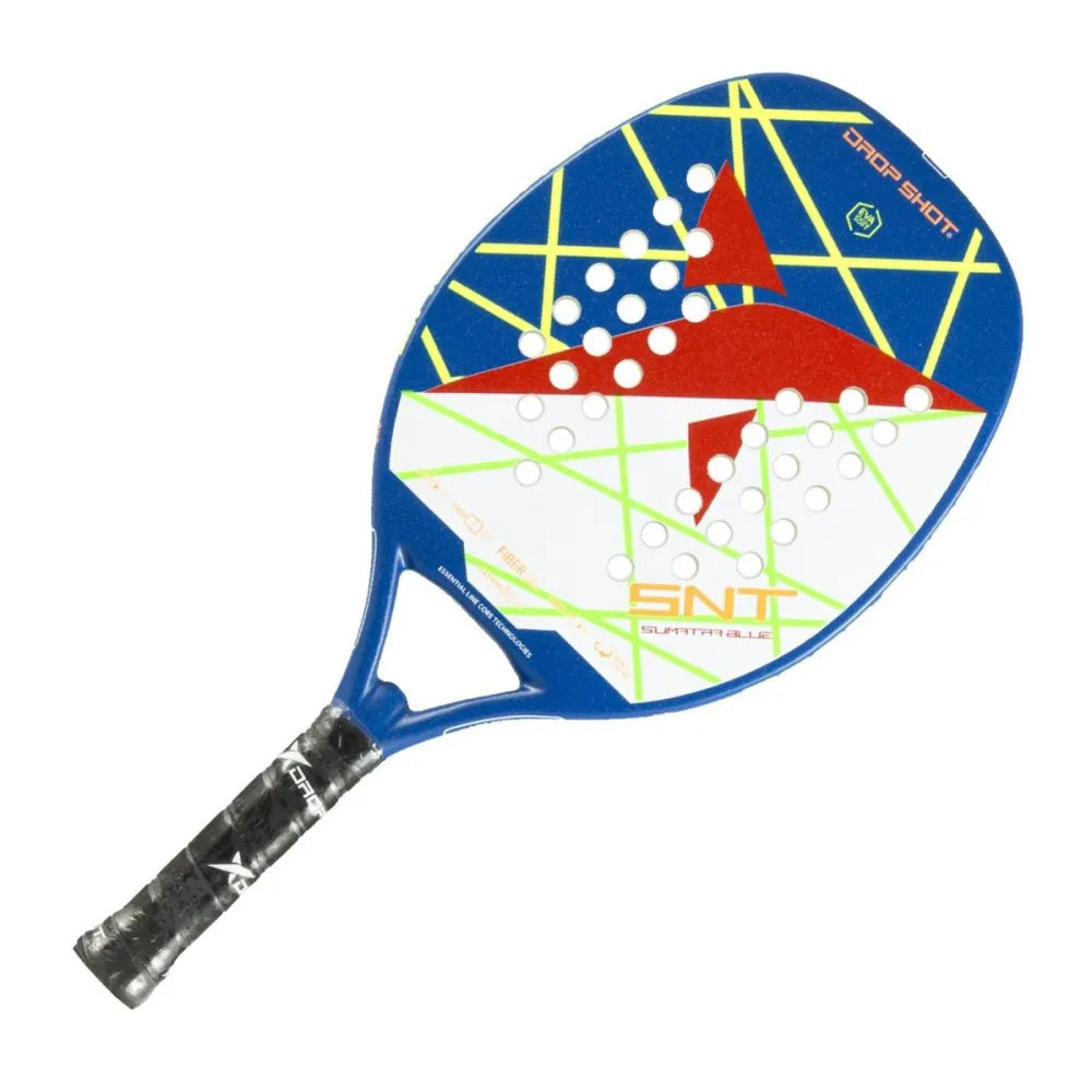 Kit 02 Raquetes de Beach Tennis Drop Shot Sumatra Blue Com Capa