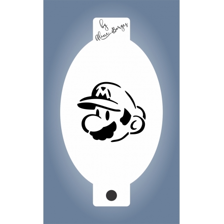 Stencil Super Mario