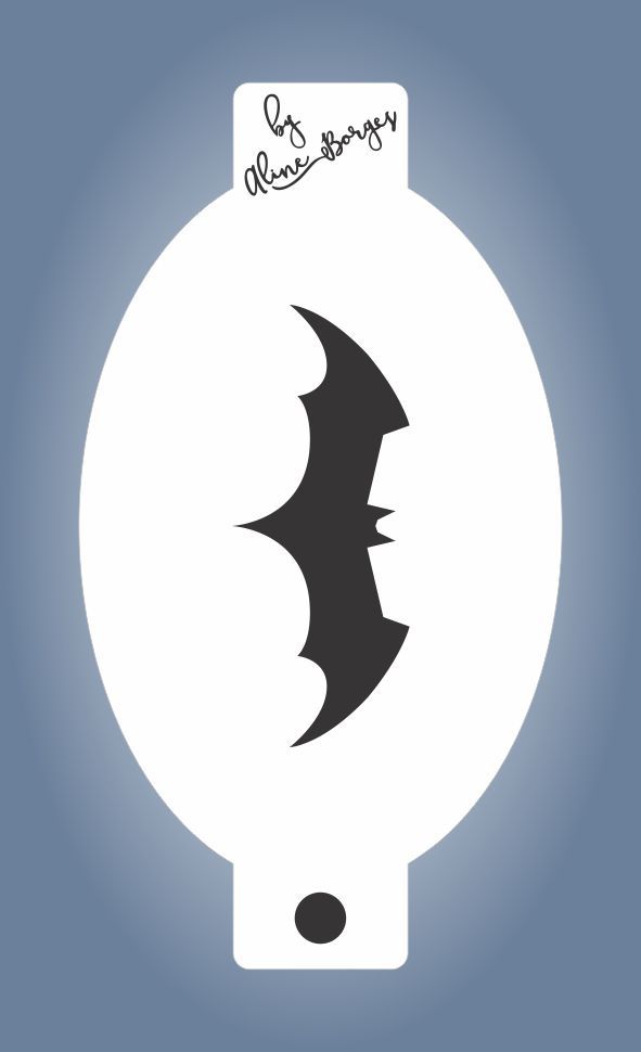 Stencil Morcego Batman  