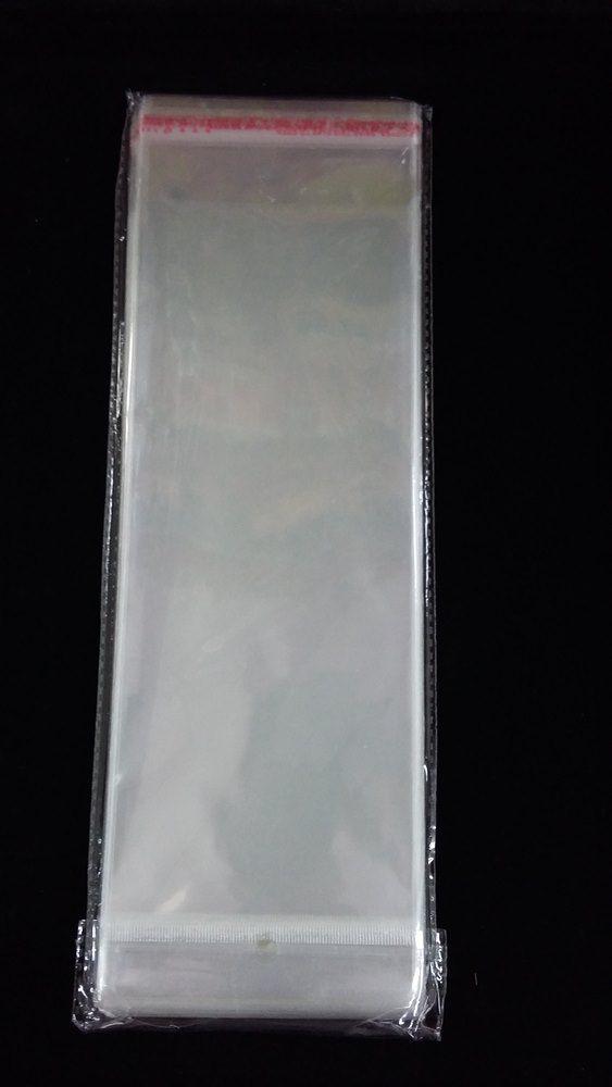 22-Saquinho Plastico com adesivo com furo 5x22 com 100 unidades
