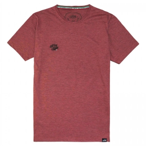 Camiseta MK75 Tradicional (Unissex) - Collezione MK75 CORSE Bordada Vermelha Mescla