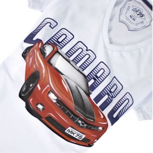 Camiseta MK75 Baby-Look (Feminina) - Chevy Camaro SS (Gen.5)