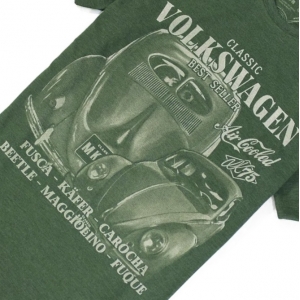 Camiseta MK75 Tradicional (Unissex) - VW Fusca 1950 / Collezione AIR-COOLED