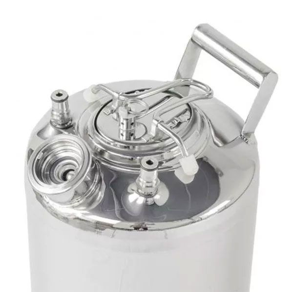 barril auxiliar postmix 3x1 inox 304 19,5 litros para CHOPP