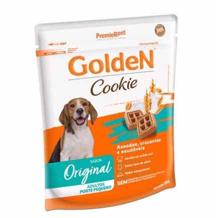 Biscoito Golden Cookie Original para Cães Adultos Pequeno Porte 350g