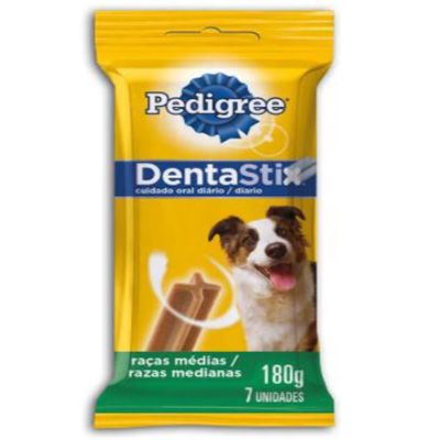 Dentastix Petisco Pedigree para Cães de Raças Médias 77g - 3 unidades