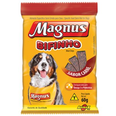 Bifinho Magnus Cães Adultos Sabor Carne 60g