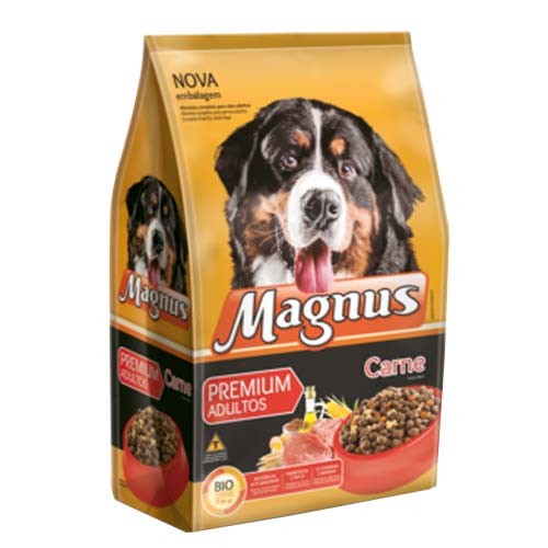 Ração Magnus Premium Carne - Cães Adultos