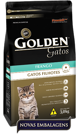 Ração Premier Golden Frango - Gatos Filhotes 