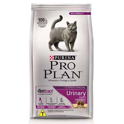 Ração Pro Plan Cat Urinary para Gatos Adultos com Cálculos Urinários 7,5kg